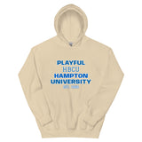 Playful Hampton University (Unisex) Hoodie