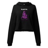 Playful & Frisky Crop Hoodie