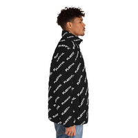 Playful Men's Puffer Jacket (AOP)