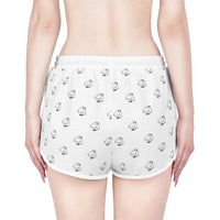 Playful Ladies Logo Relaxed Shorts (AOP)