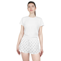 Playful Ladies Logo Relaxed Shorts (AOP)