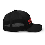 Playful Skateboarder (Red) Trucker Cap