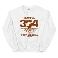 Playful WV - Brown (Unisex) Sweatshirt