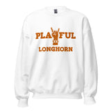 Playful Longhorn (Unisex) Sweatshirt