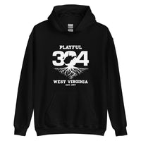 Playful WV - White (Unisex) Hoodie