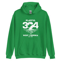 Playful WV - White (Unisex) Hoodie