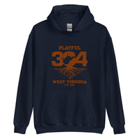 Playful WV - Brown (Unisex) Hoodie