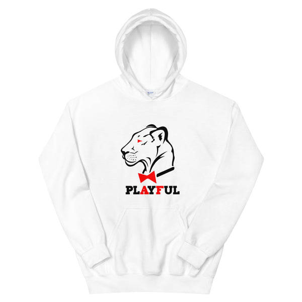 Playful AF Black/Red (Unisex) Hoodie