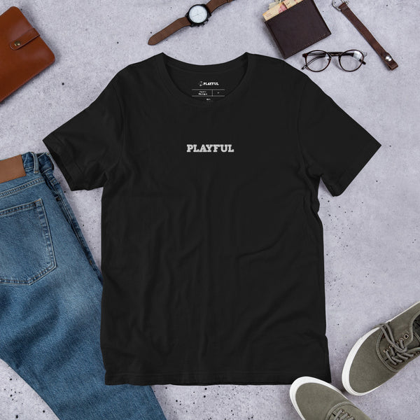 Playful Embroidered (Unisex) Tee