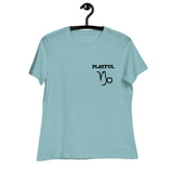 Playful Capricorn Ladies Relaxed T-Shirt