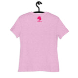 Playful Cougar (Pink) Ladies Relaxed T-Shirt